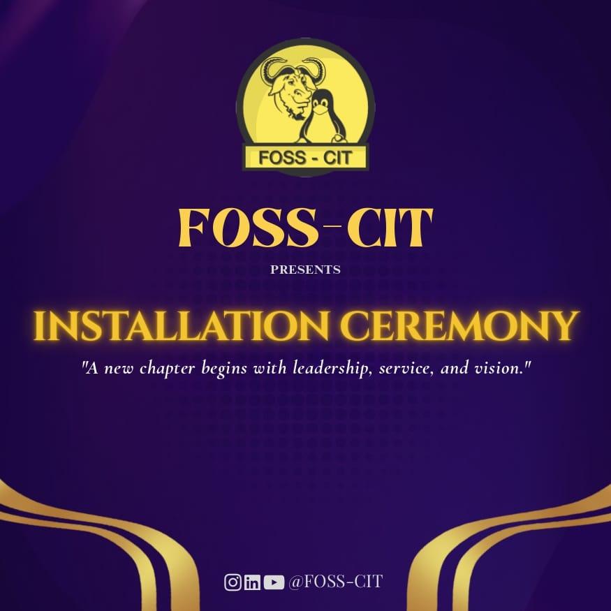 Installation Ceremony